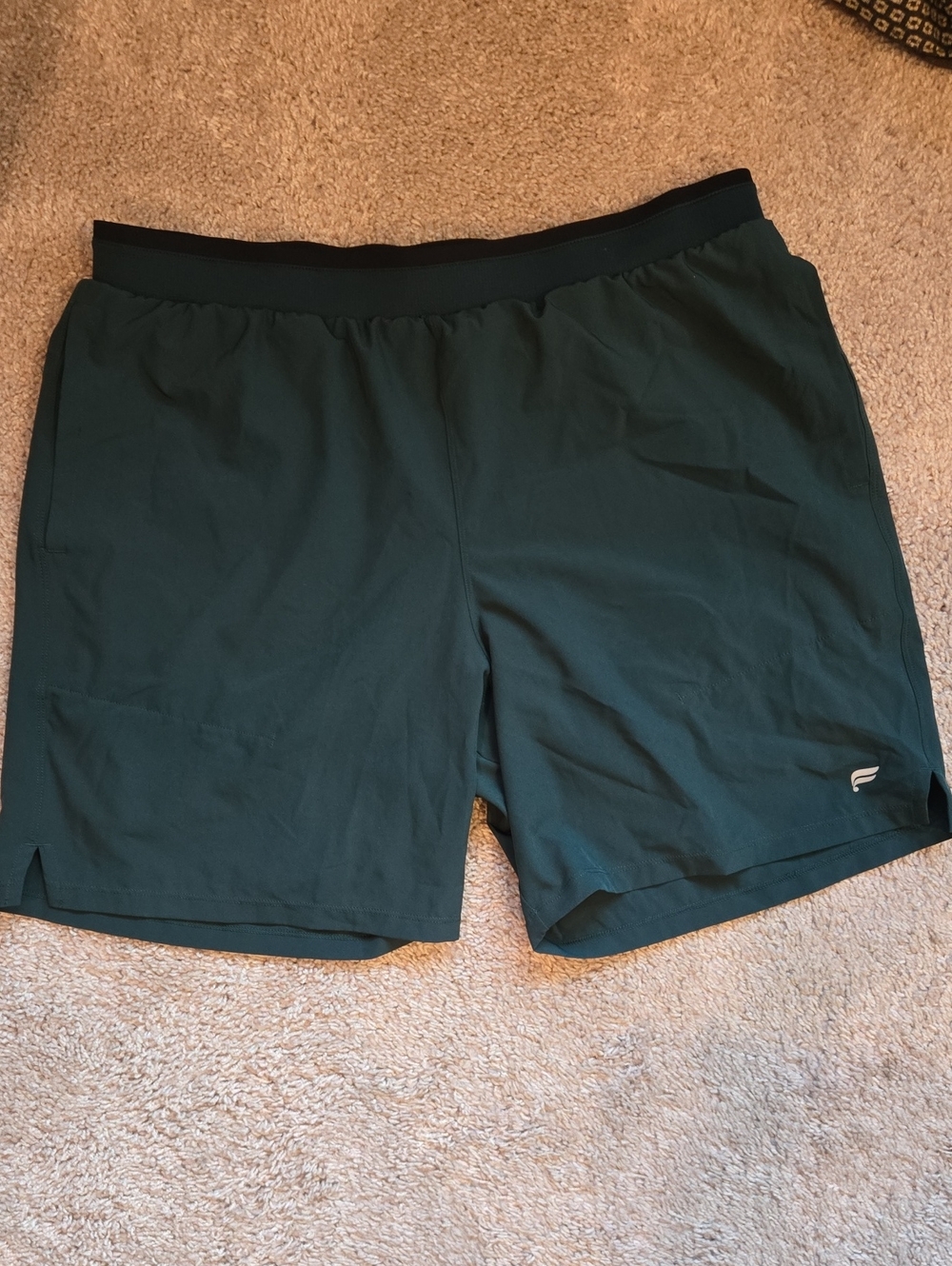 Fabletics Men's Dark Teal Athletic Shorts
